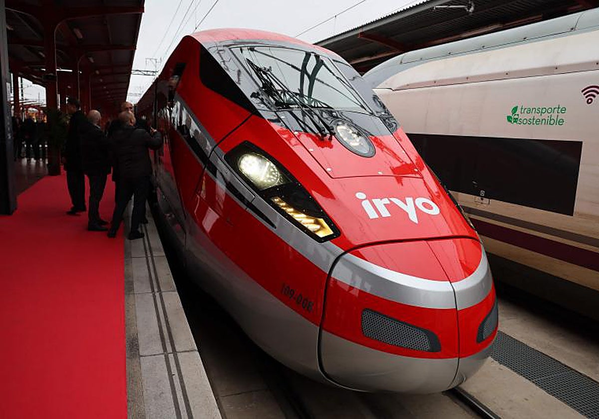 Iryo se estrena con un viaje inaugural a Valencia: «Llevamos 10 años ...