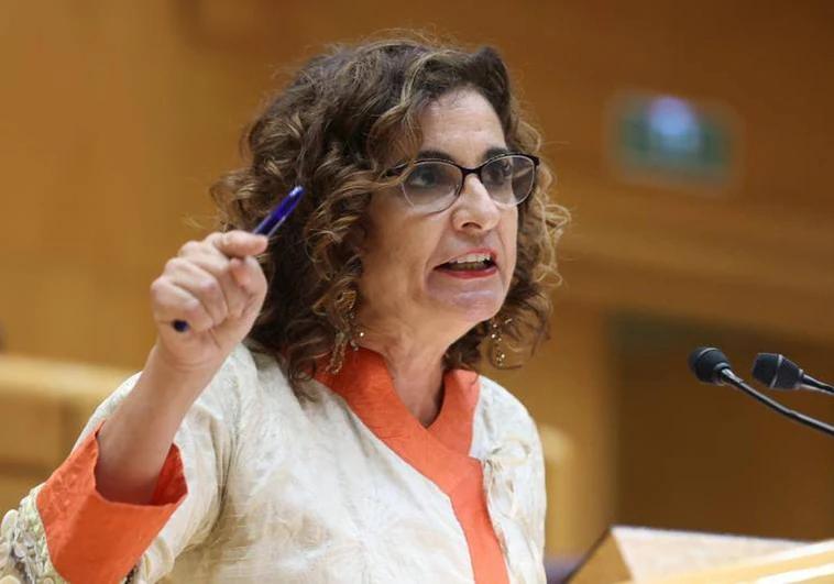 Finance Minister María Jesus Montero
