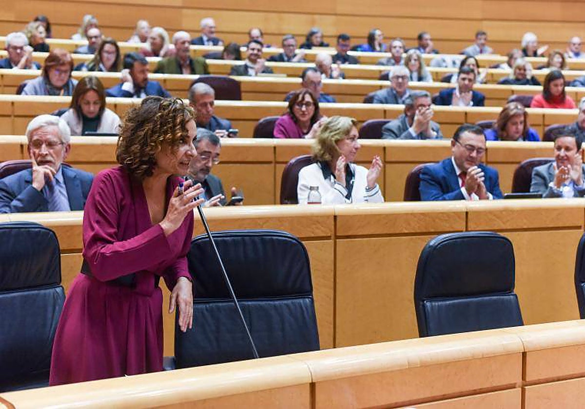 La ministra de Hacienda, María Jesús Montero