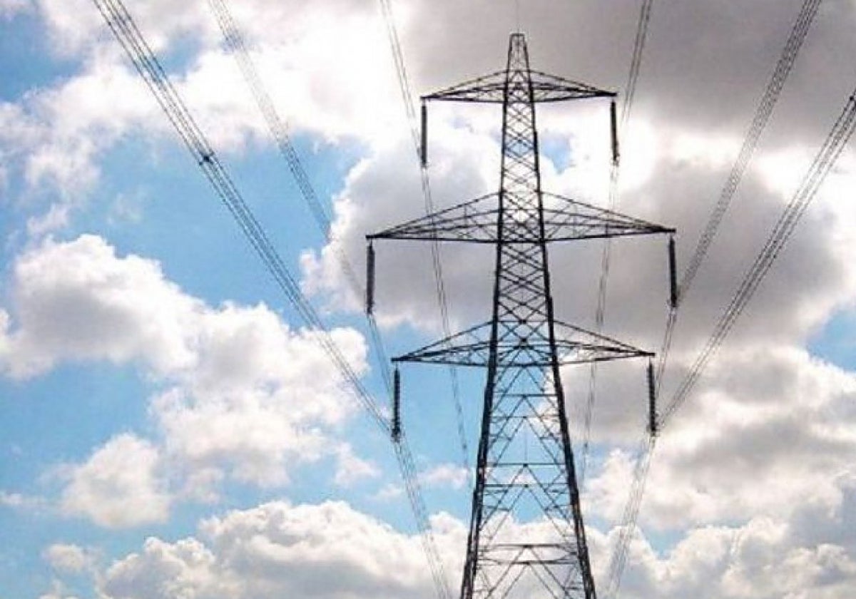 Tendido de alta tensión