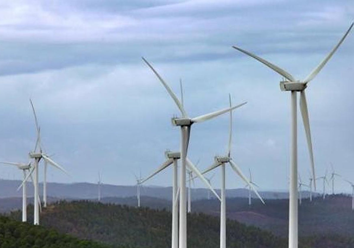 Parque eólico en Castilla-La Mancha