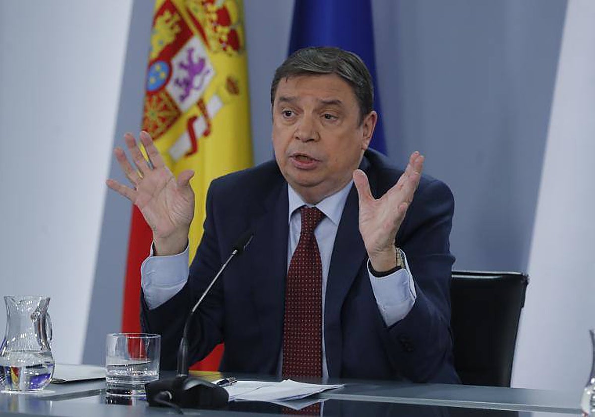 Luis Planas, ministro de Agricultura, Pesca y Alimentación