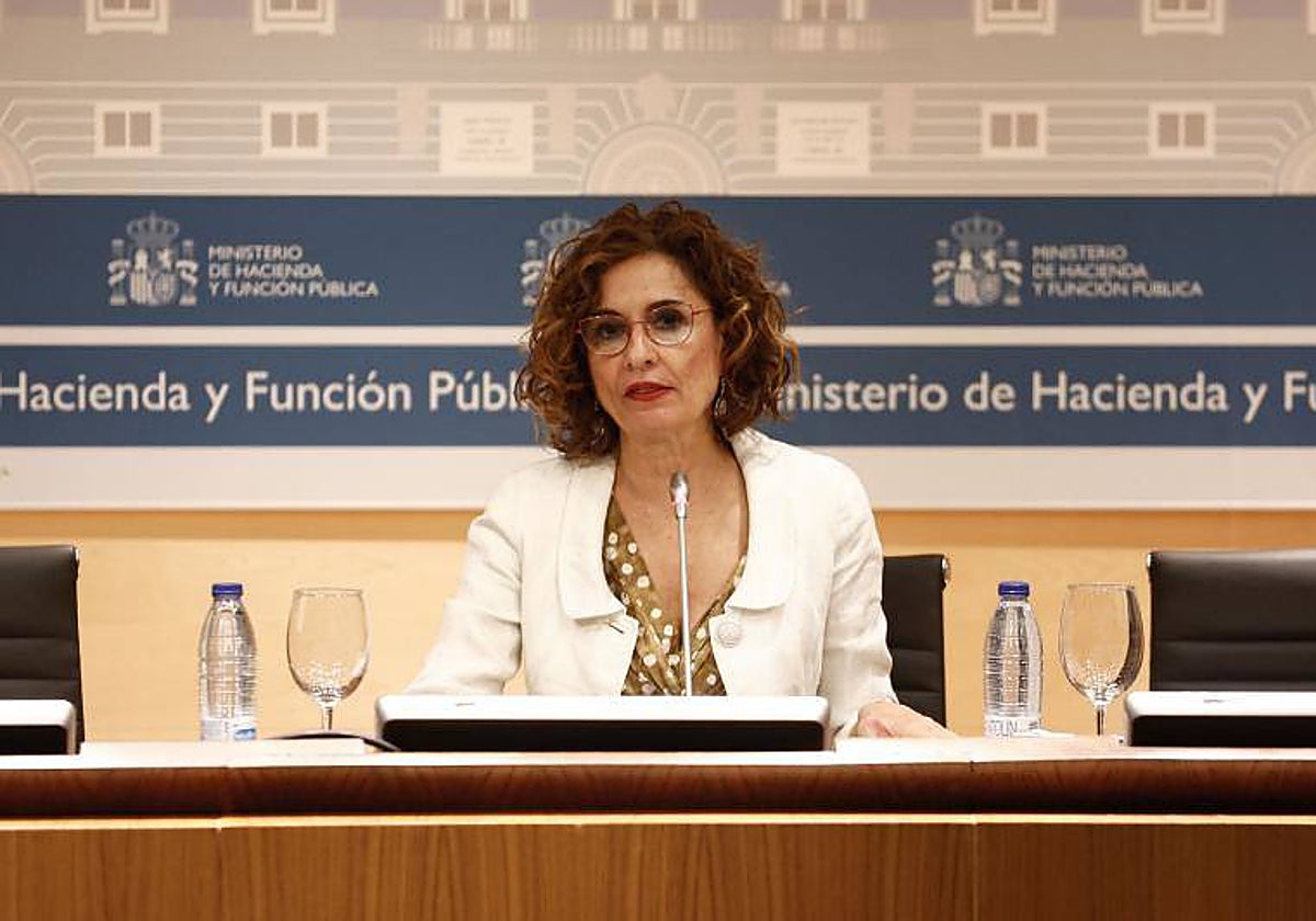 La ministra de Hacienda, María Jesús Montero