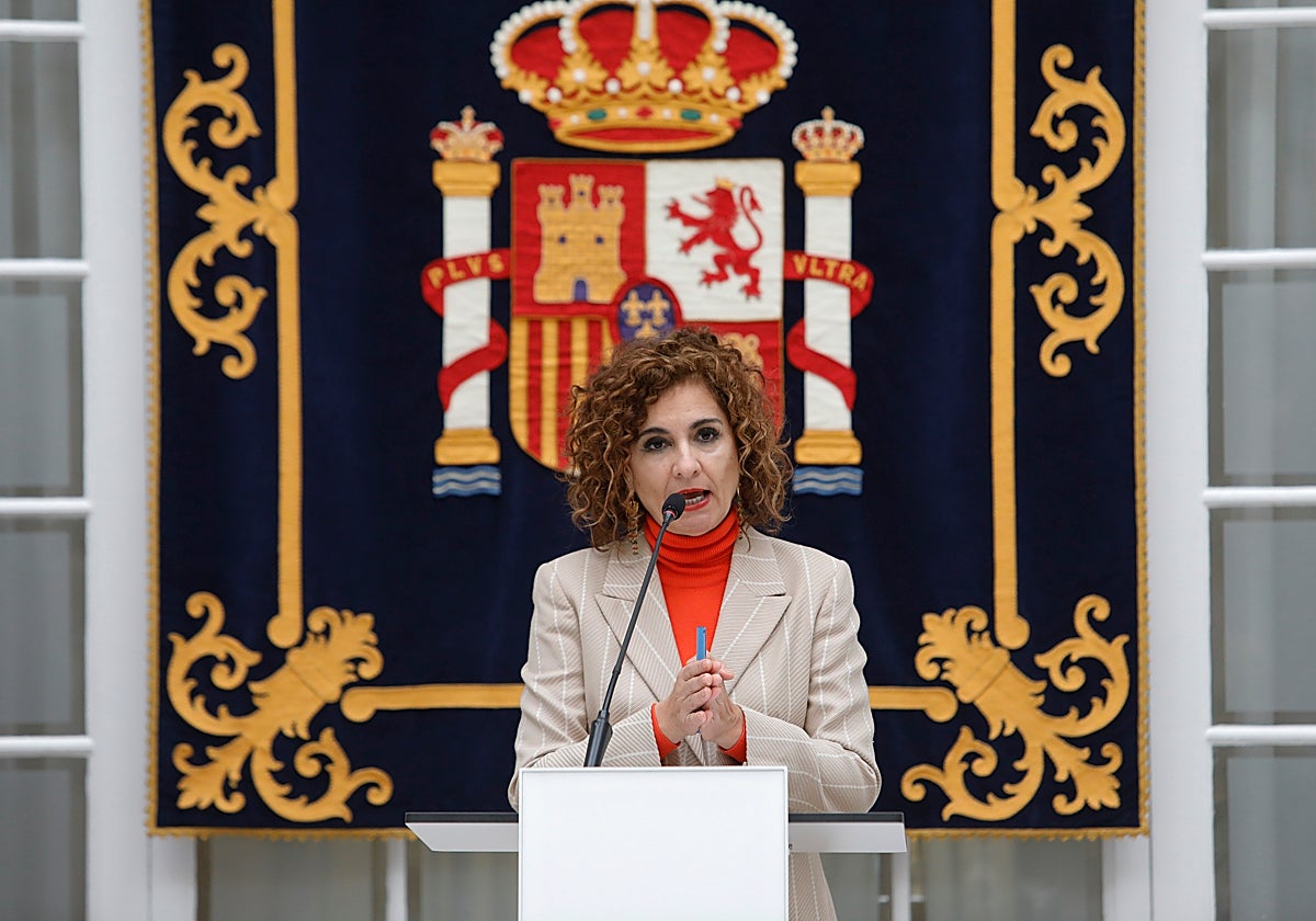 La ministra de Hacienda, María Jesús Montero