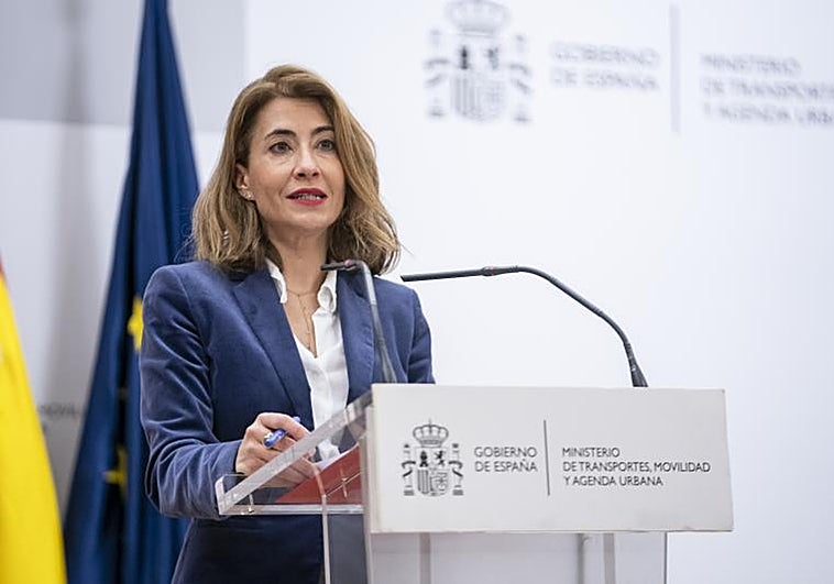 Ministra de Transportes, Raquel Sánchez