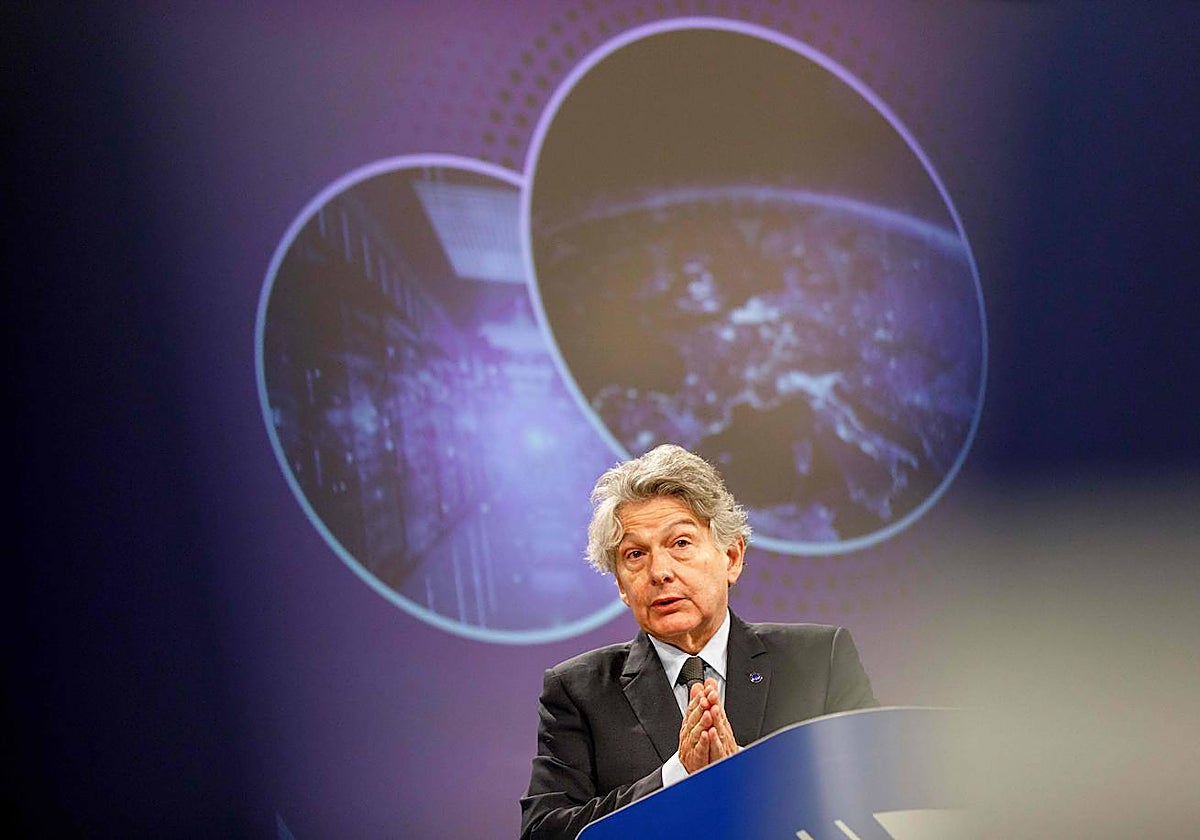 El comisario de Mercado Interior, Thierry Breton