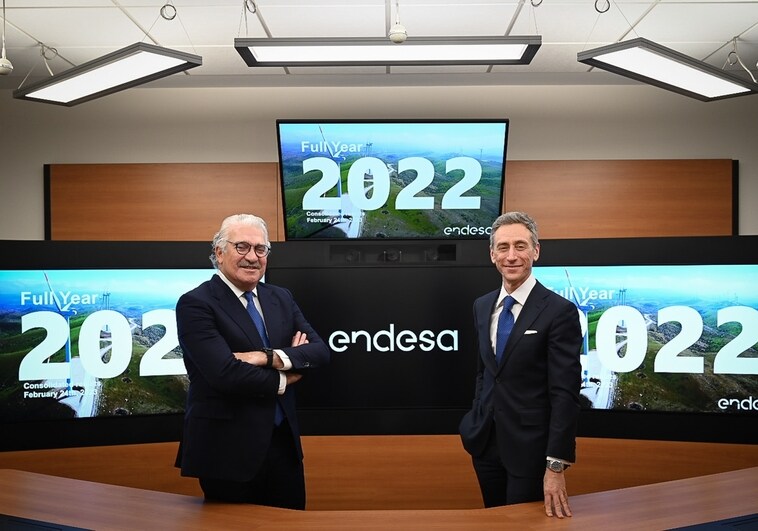 Endesa ganó 2.541 millones en 2022, un 77% más, y eleva el dividendo a 1,58 euros por acción