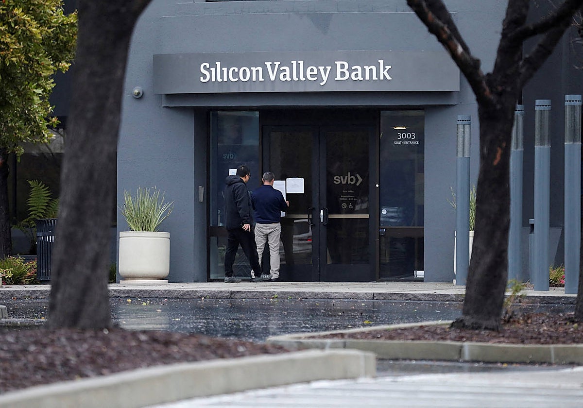La sede del Silicon Valley Bank en California, Estados Unidos