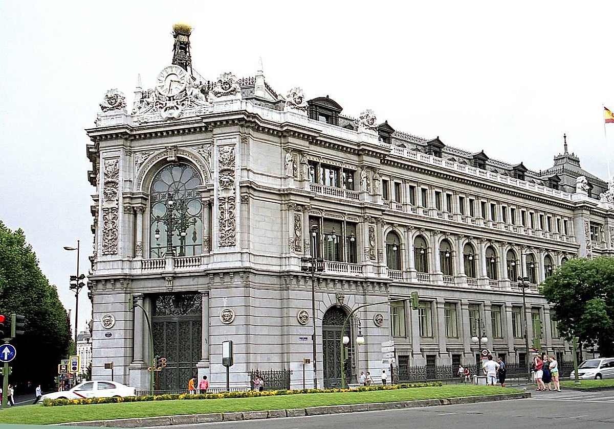 La sede del Banco de España en Madrid
