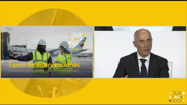 Del Pino confía en que el Gobierno respetará la decisión de la junta de Ferrovial