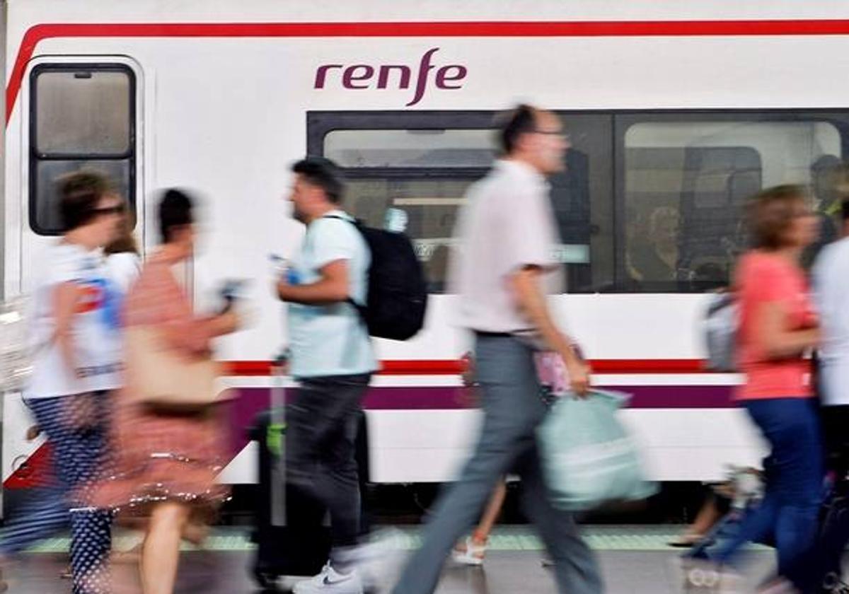 Imagen de archivo de una estación de Renfe
