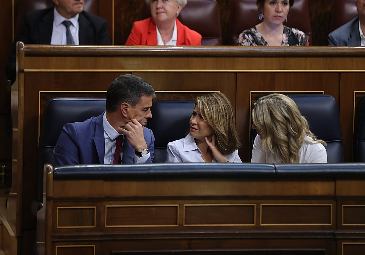 El presidente del Gobierno y la ministra de Transportes