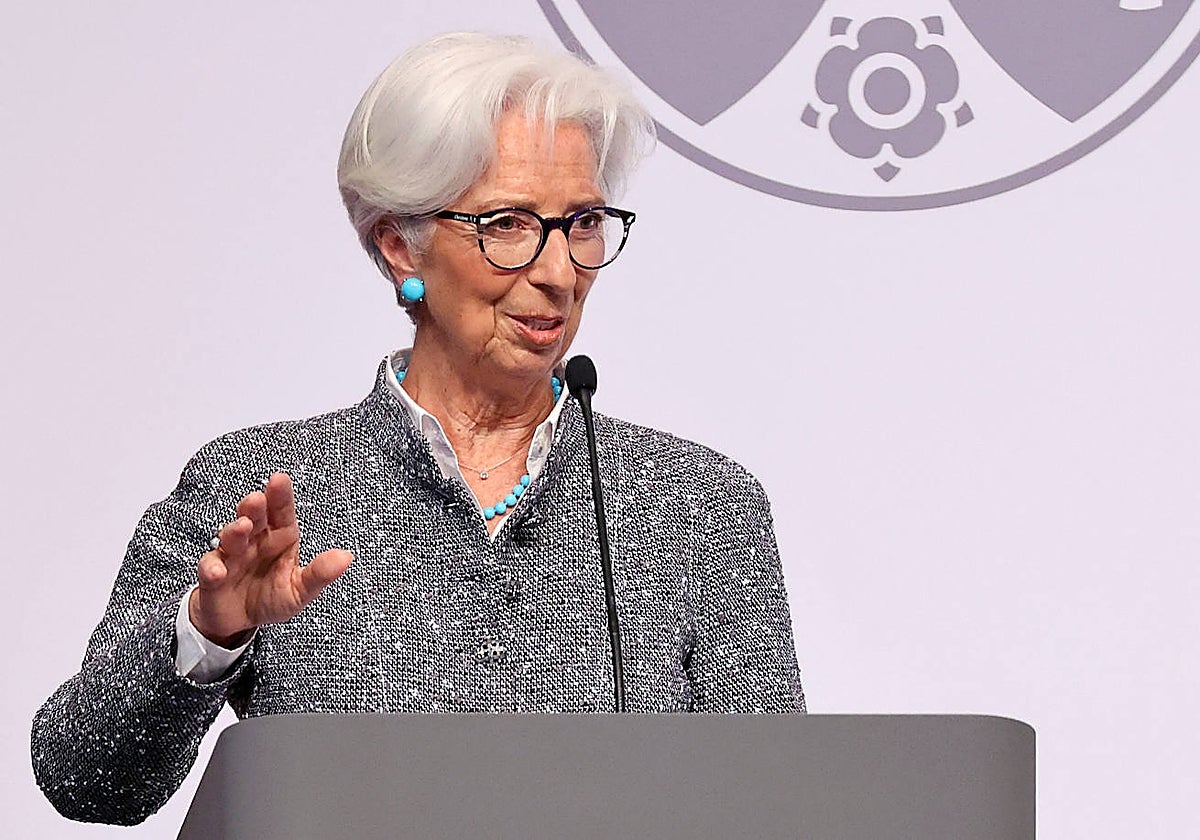 Christine Lagarde, presidenta del Banco Central Europeo (BCE)