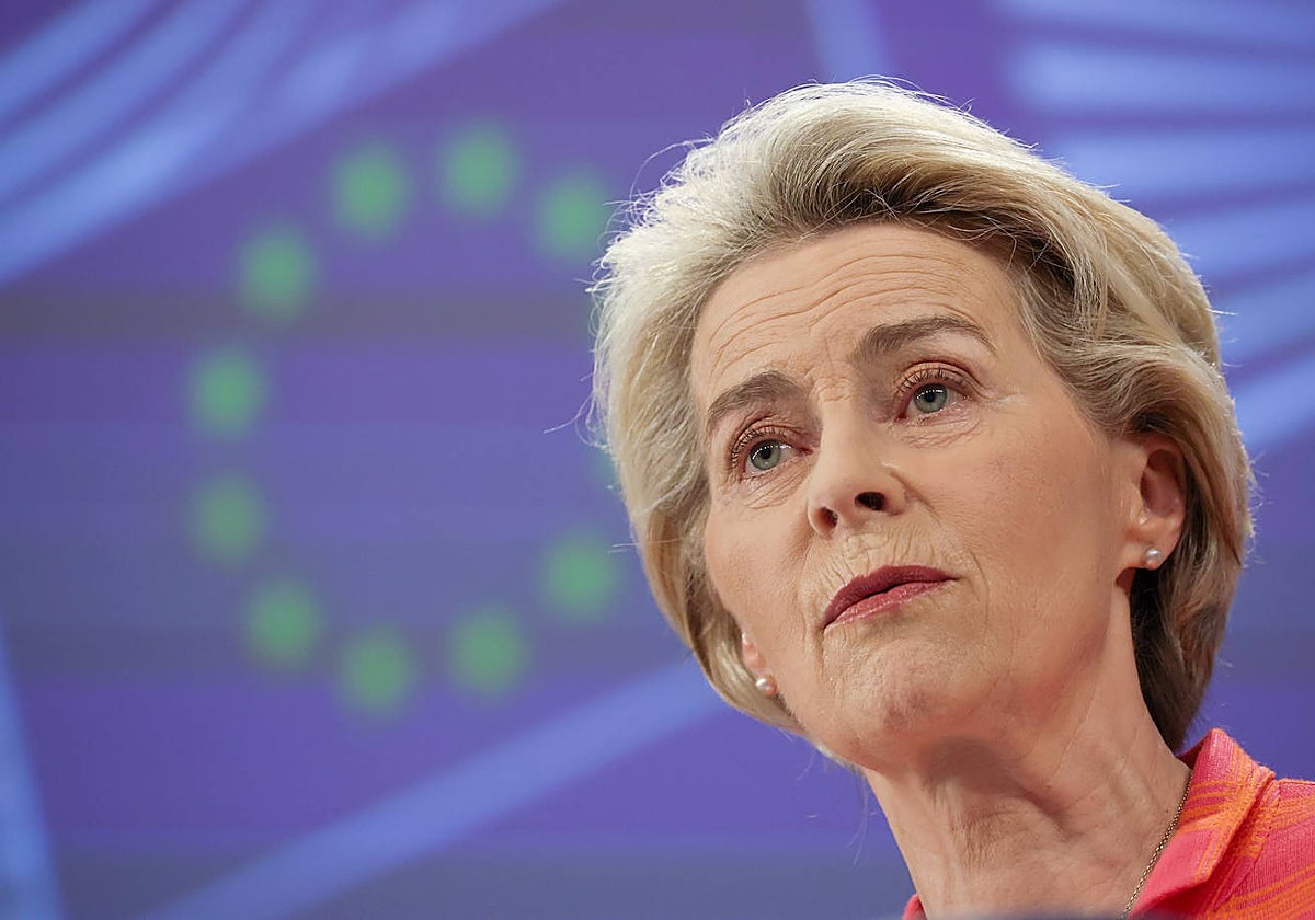 Ursula von der Leyen, presidenta de la Comisión Europea