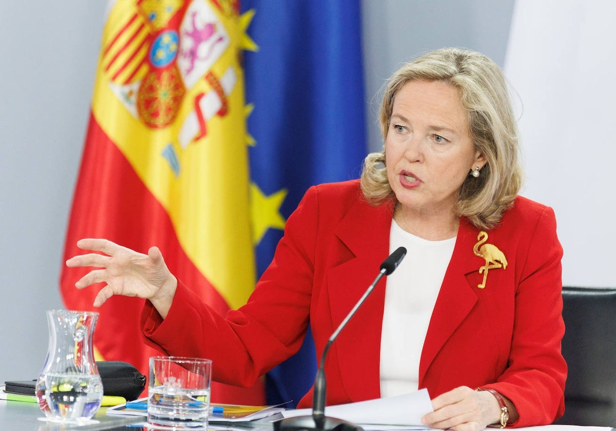 La ministra de Asuntos Económicos y Transformación Digital, Nadia Calviño