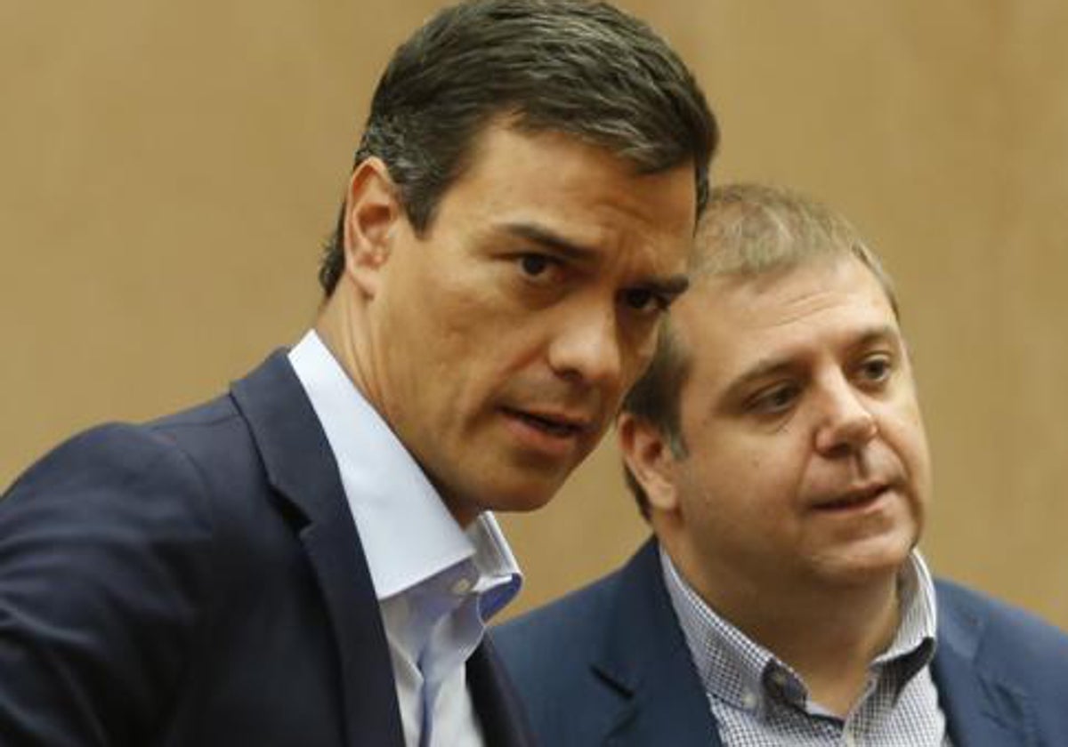 Sánchez y su amigo Serrano, presidente de Correos