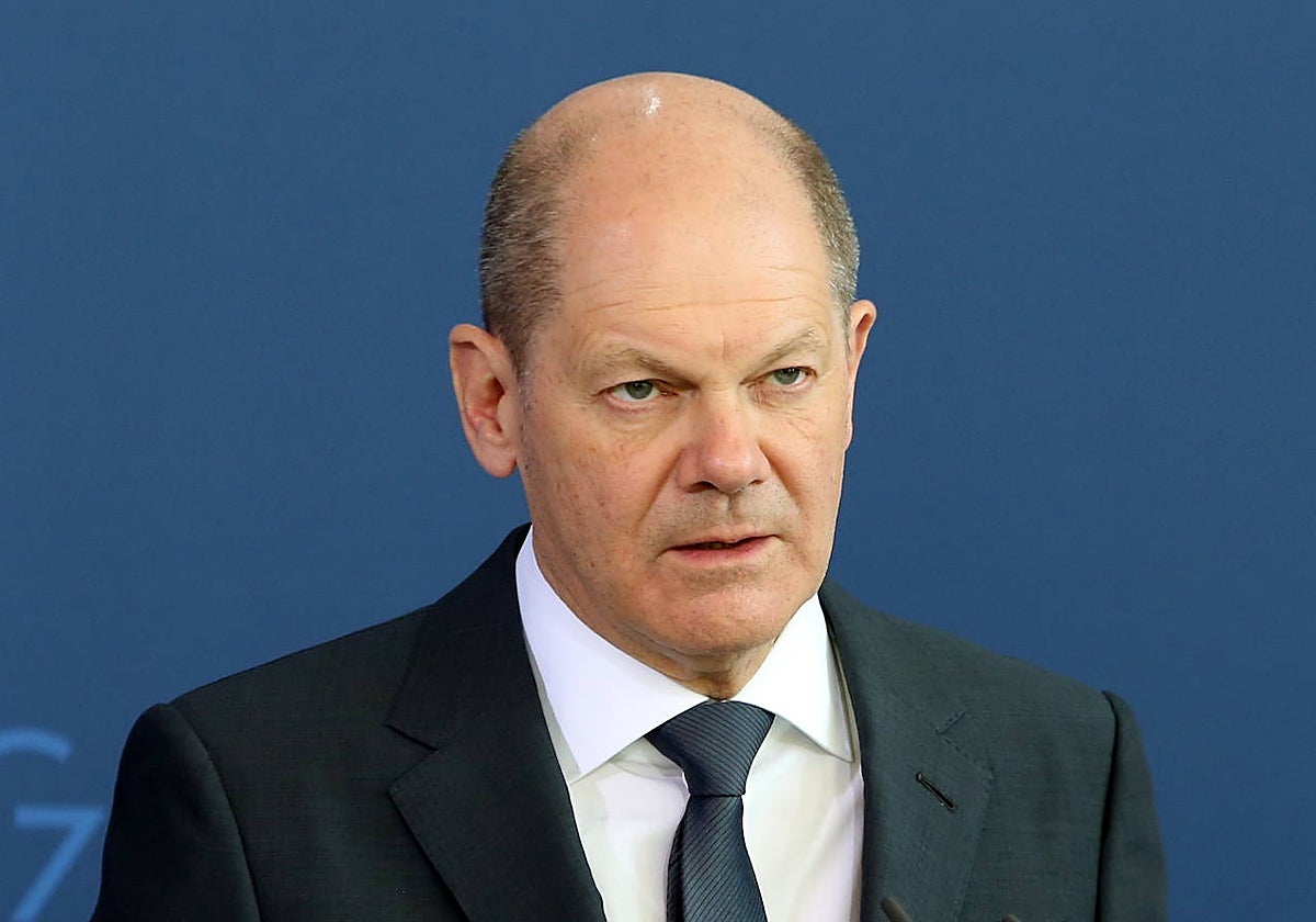 El canciller alemán, Olaf Scholz