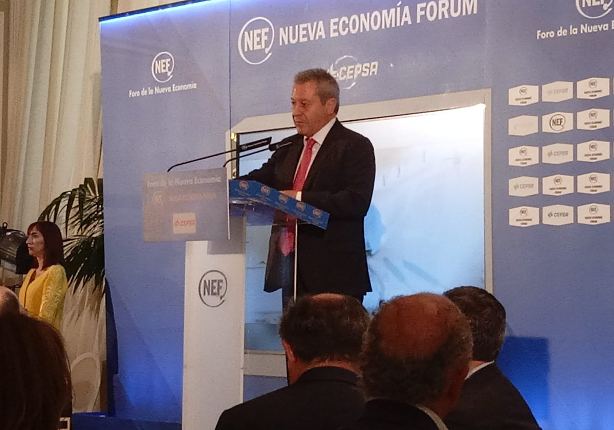 Alberto Gutiérrez, esta mañana