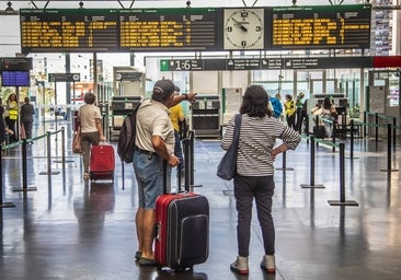 El AVE ganó un 35% de viajeros en mayo y el transporte aéreo un 14%