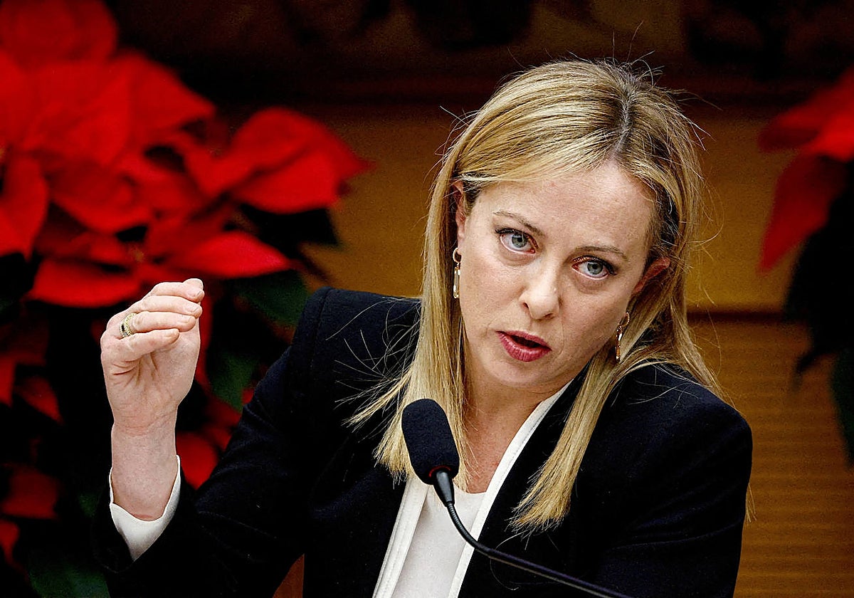 Giorgia Meloni, primera ministra italiana