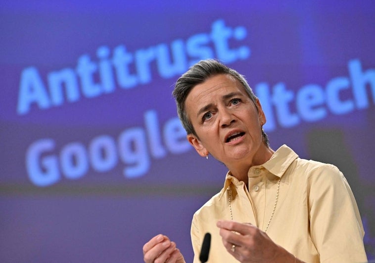 La Comisaria de Competencia y de Asuntos Digitales, Margrethe Vestager