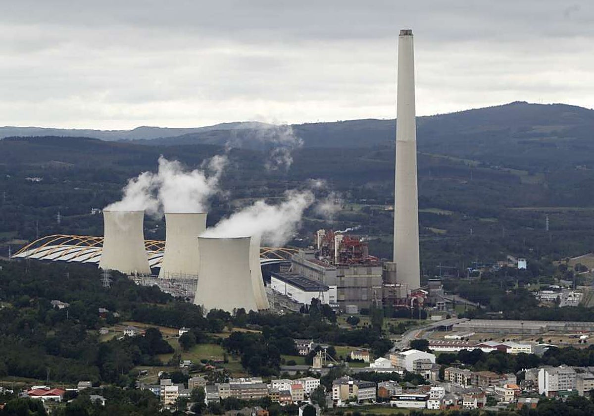 Central térmica de As Pontes, en A Coruña