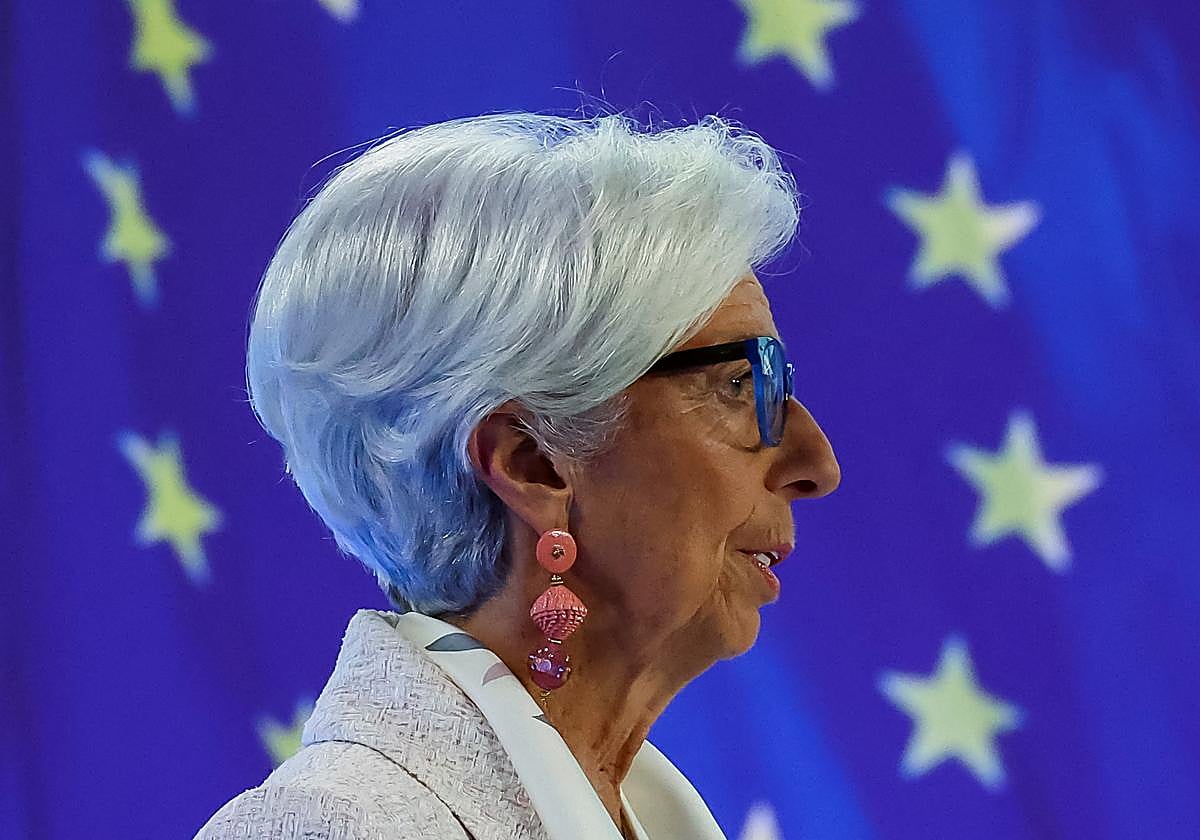 Christine Lagarde, presidenta del Banco Central Europeo