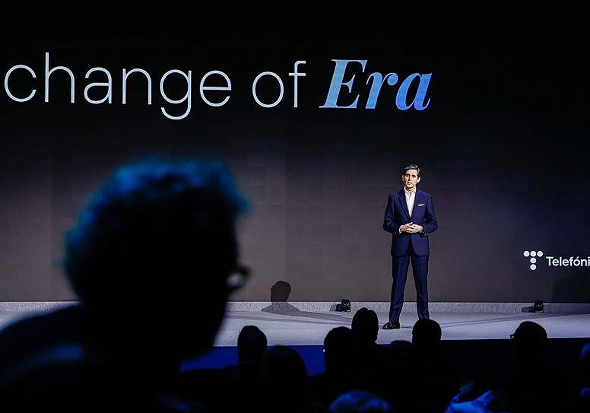 El presidente ejecutivo de Telefónica, José María Álvarez Pallete, en una foto de archivo