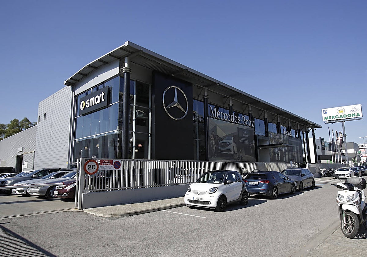 Concesionario de Mercedes Benz