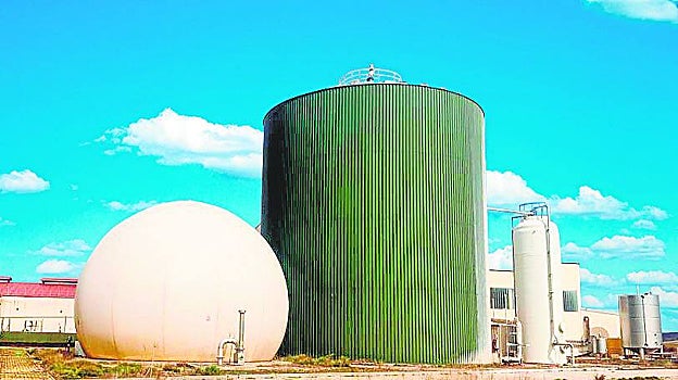 Imagen de la planta de Redexis en Almazán, Soria