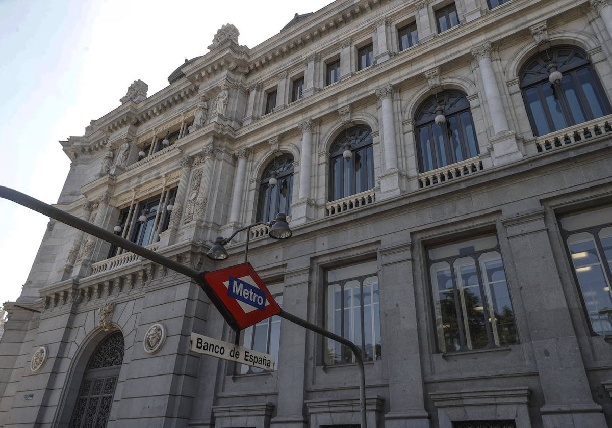 Sede del Banco de España en Madrid