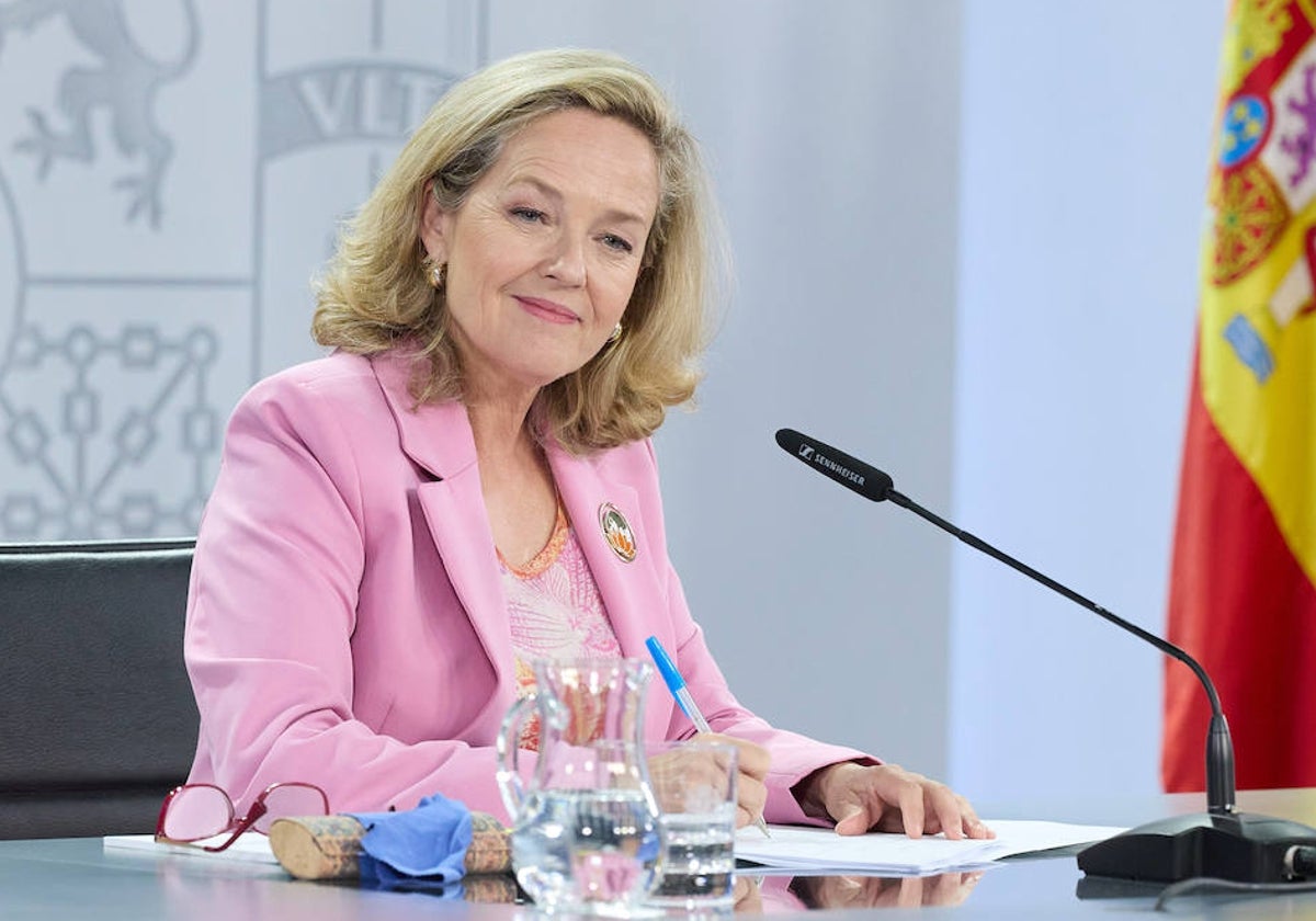 Nadia Calviño, vicepresidenta económica del Gobierno