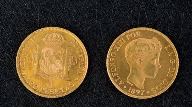 100 pesetas de Alfonso XIII