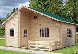 La casa prefabricada de madera que enamora: una bonita vivienda de 40 metros cuadrados por 13.500 euros