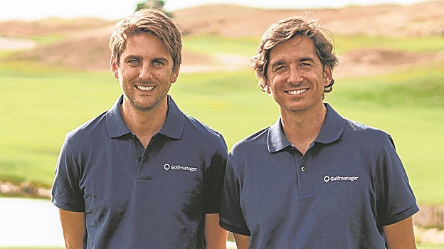 Daniel Sillari y Rafael Vera son los cofundadores de Golfmanager