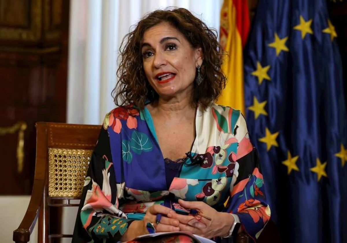 La ministra de Hacienda en funciones, María Jesús Montero