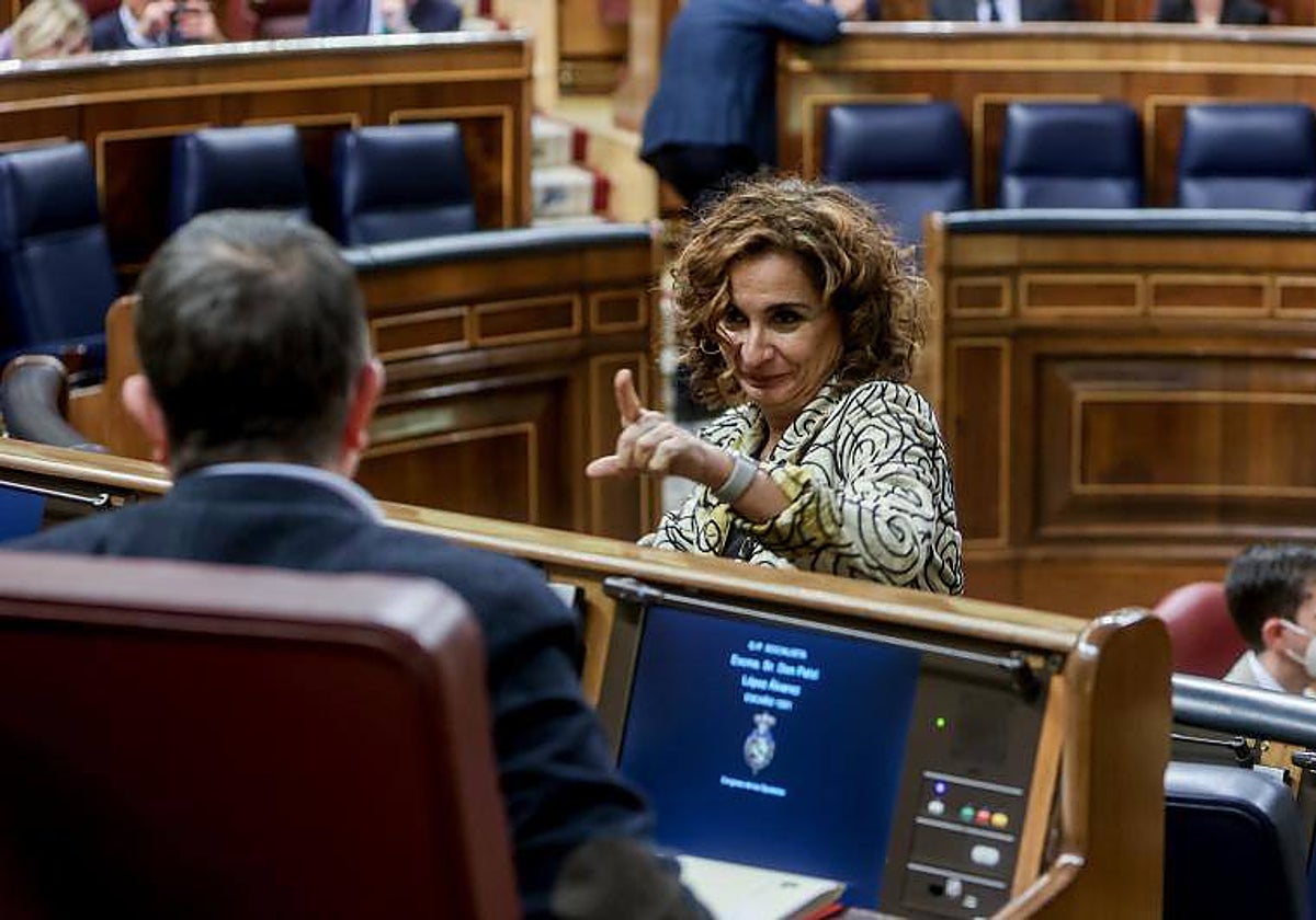 La ministra de Hacienda, María Jesús Montero