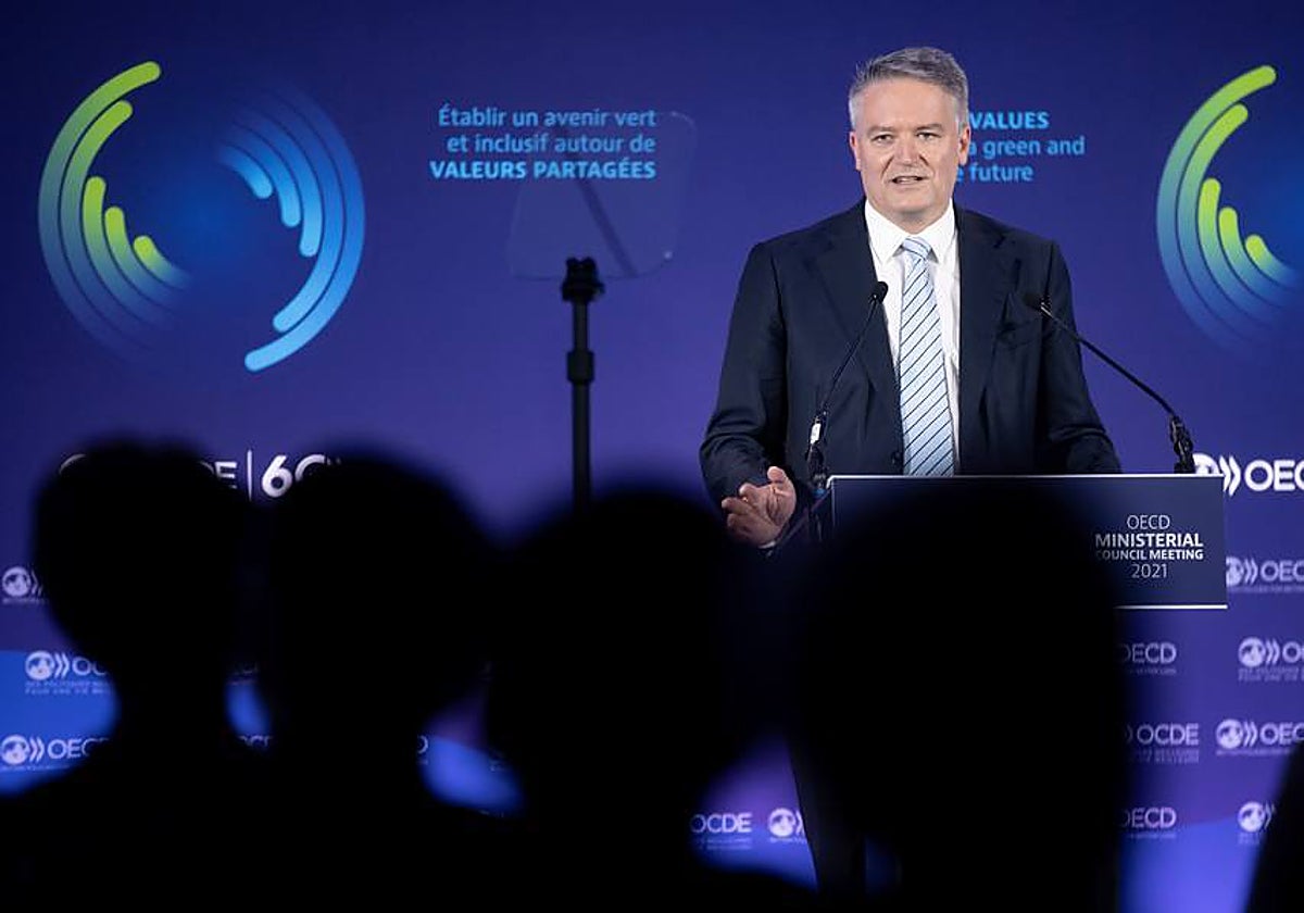 El director general de la OCDE, Mathias Cormann