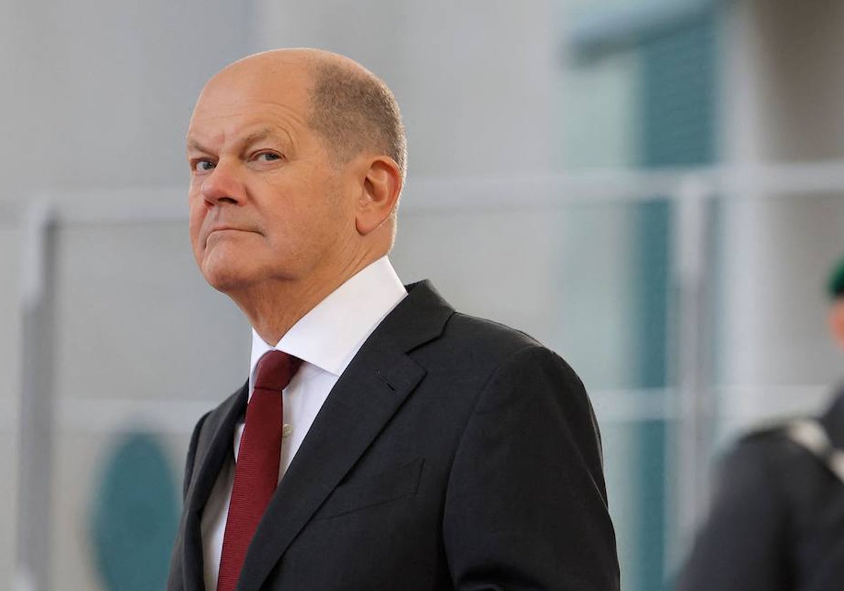 El canciller alemán, Olaf Scholz