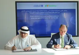 Iberdrola y Masdar amplían su alianza e invertirán 15.000 millones en eólica marina e hidrógeno