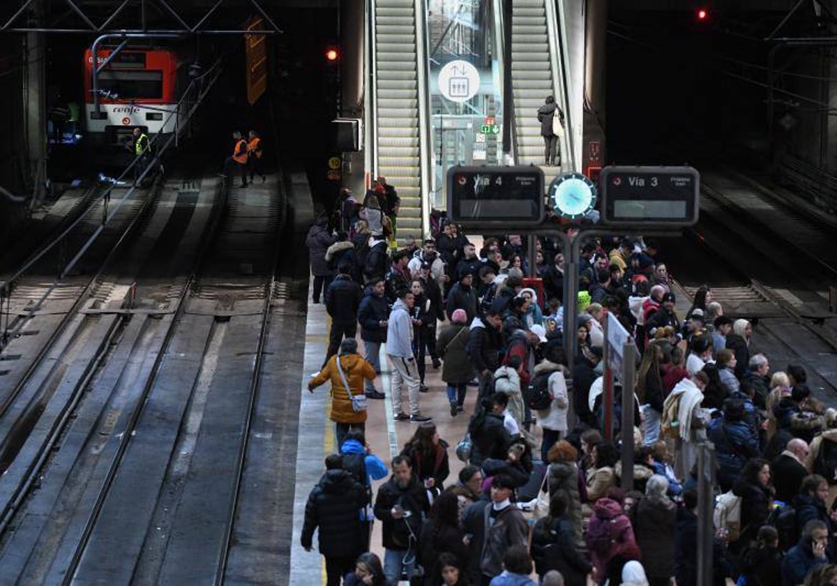 Tres trenes han descarrilado en menos de dos semanas enel tunel Atocha-Recoletos