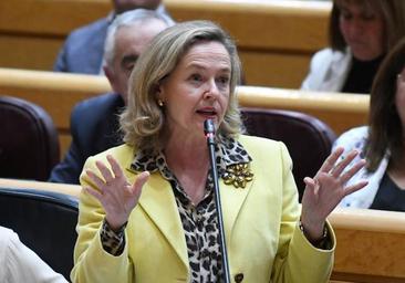 Economía calificaba de «especulación y rumores» la entrada del Estado en Telefónica hace poco más de un mes
