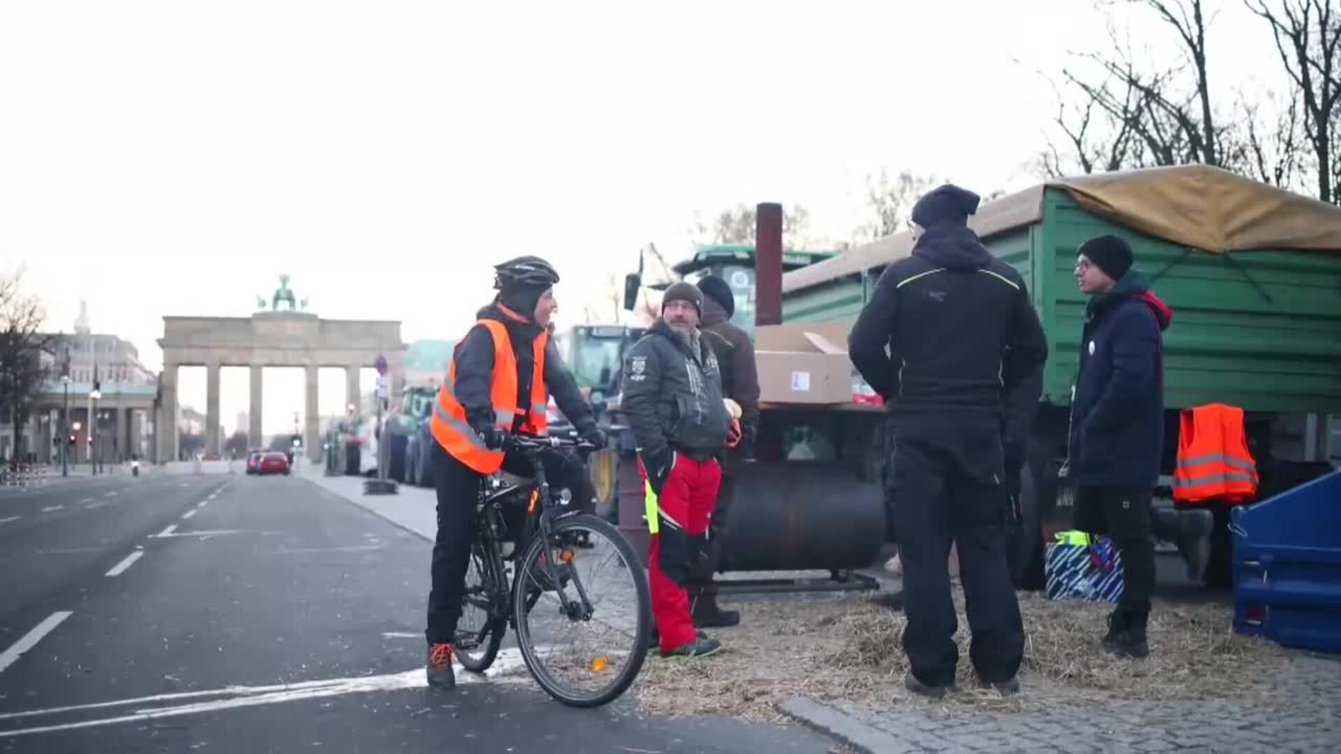 Continúan las protestas de agricultores en Alemania