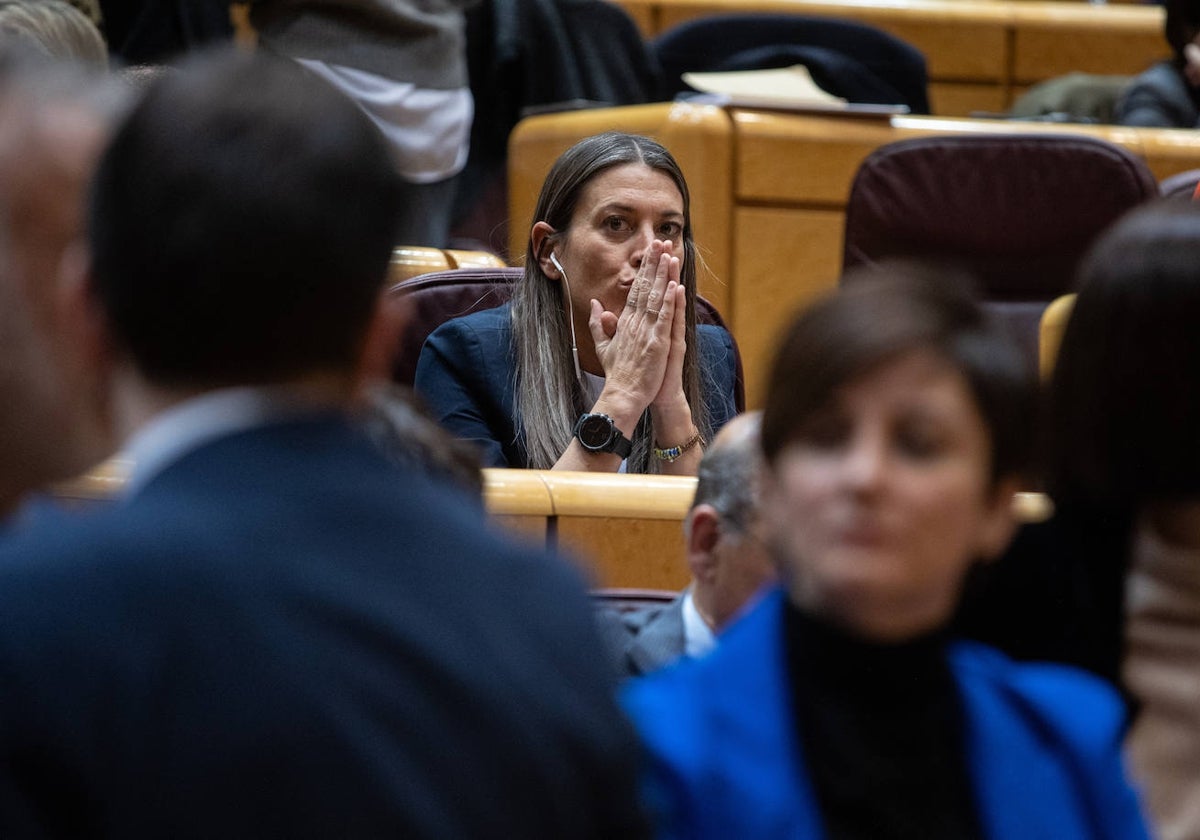 La portavoz de Junts en el Congreso, Miriam Nogueras