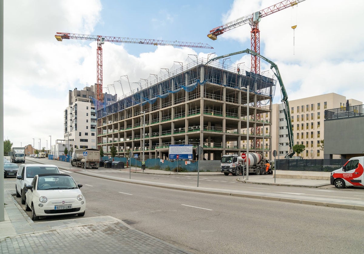 Construcción de viviendas en Madrid