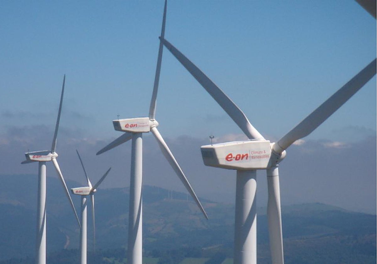 Parque eólico del grupo alemán