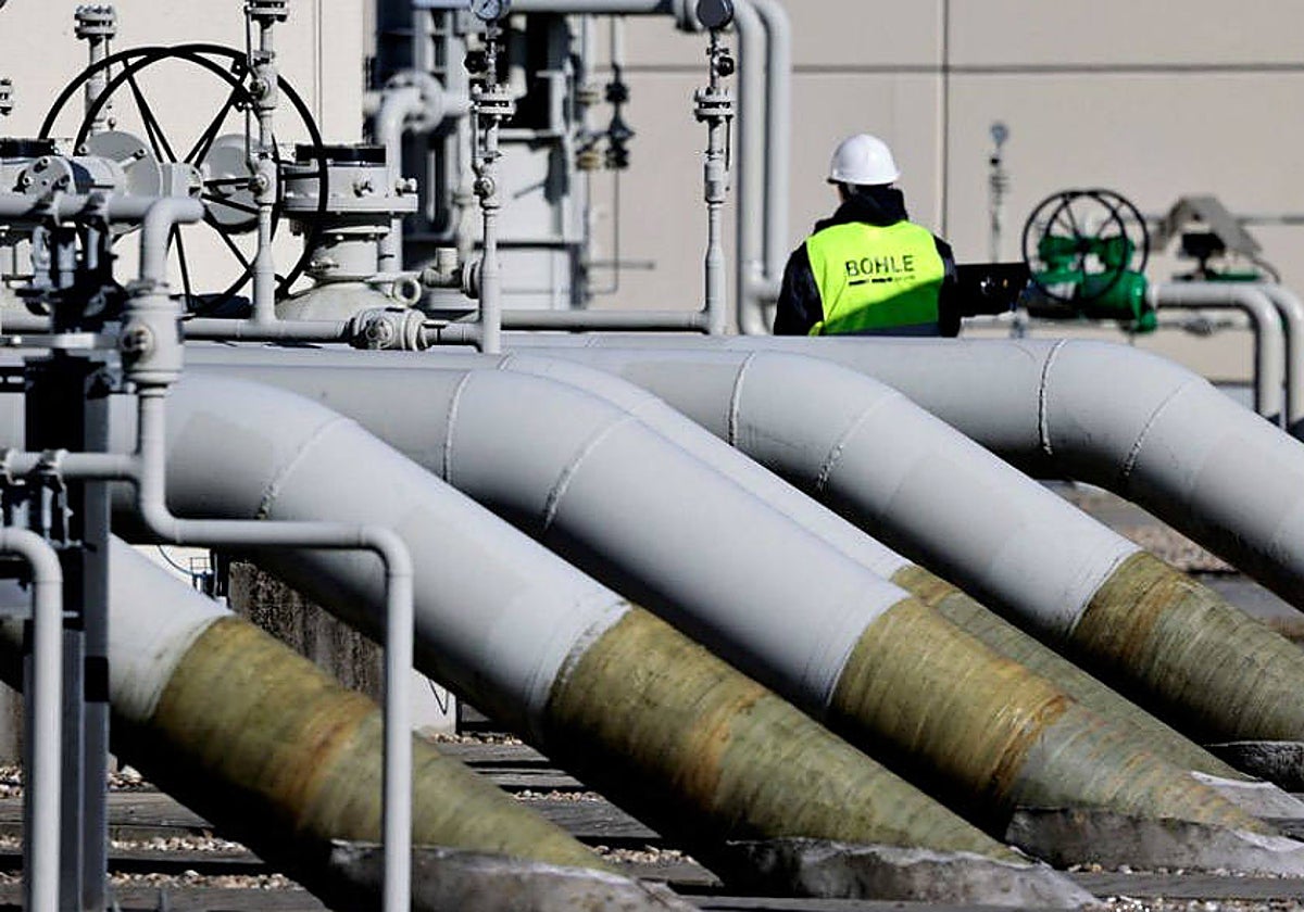 Un gaseoducto, en una imagen de archivo