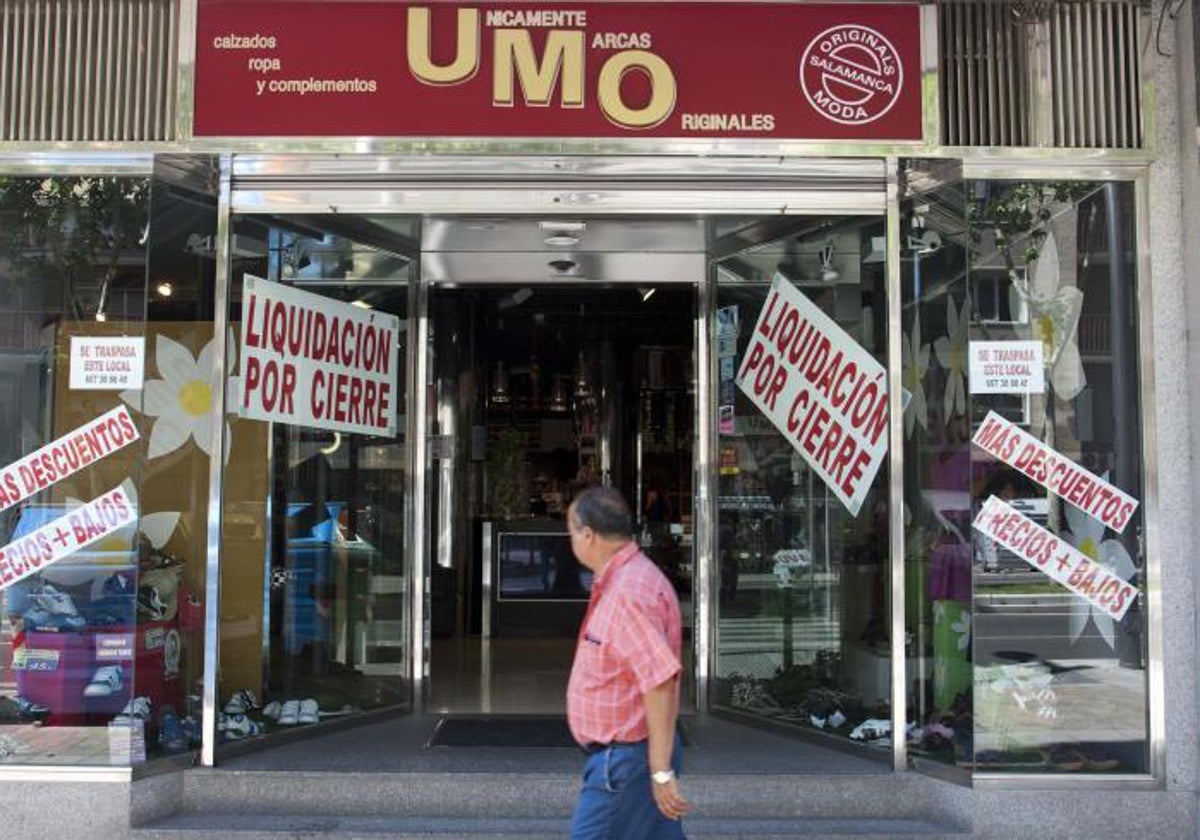 Tienda en liquidación (Salamanca)