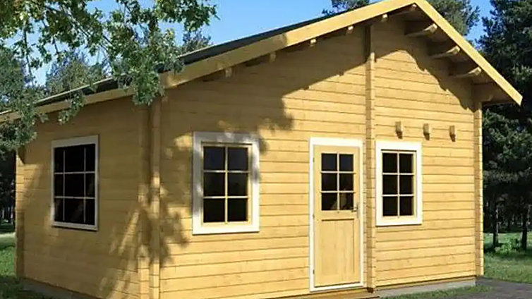 La casa prefabricada de madera que puedes tener por menos de 27.000 euros: tiene espacioso salón y más de 30 metros cuadrados
