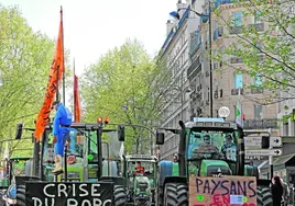 Los agricultores franceses amenazan con bloquear París